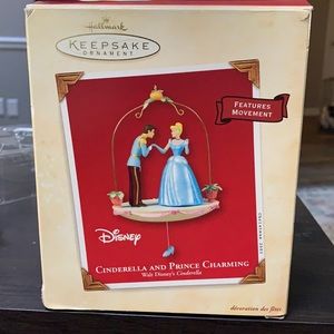 Cinderella and Prince Charming Hallmark Ornament 2003